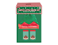 Hat & Sock Set Santa's Little Helper 0-12months