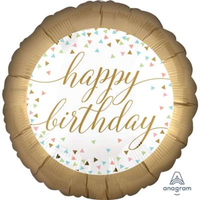 Anagram Confetti Fun 18" Foil Balloon