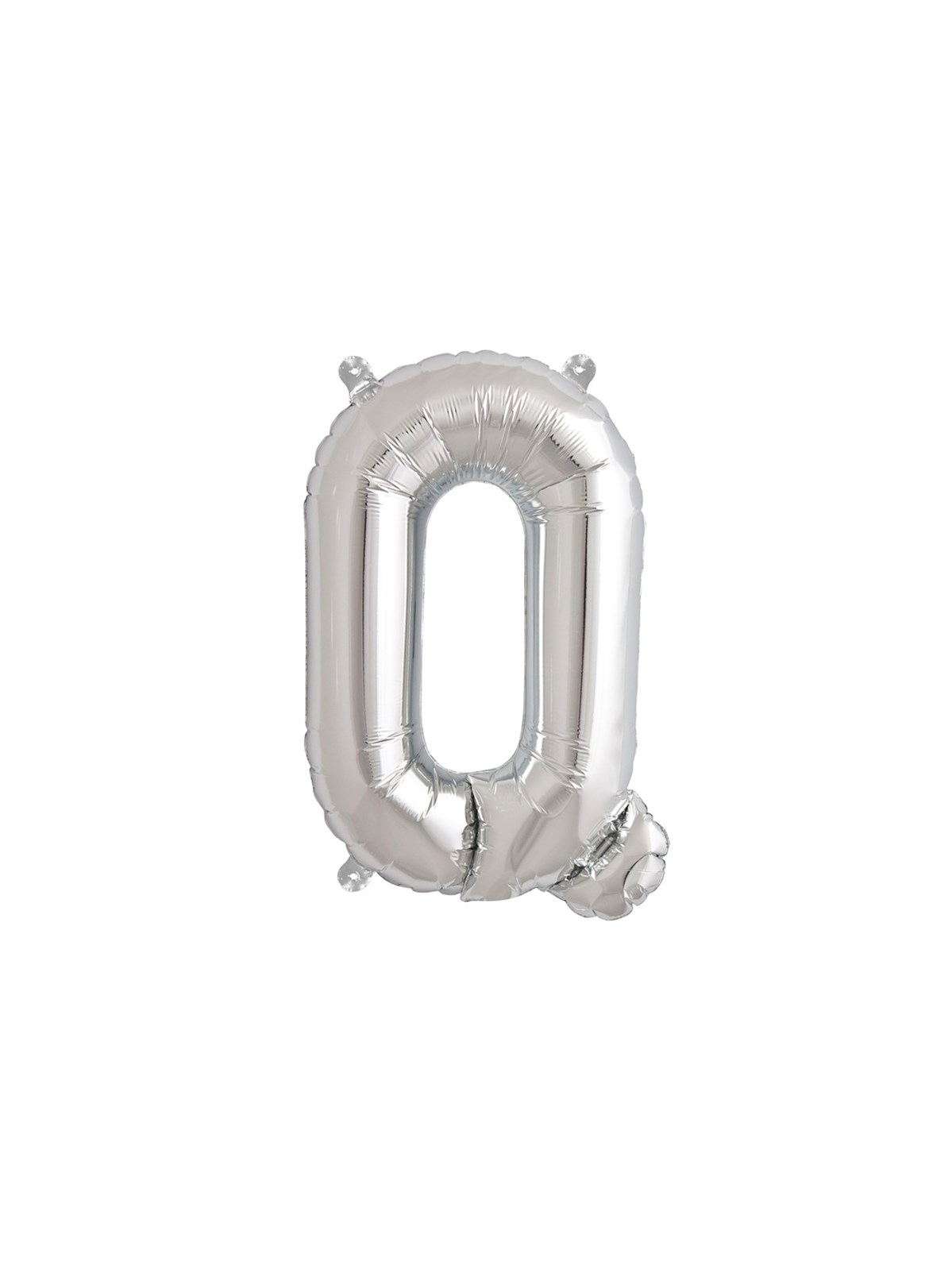 Northstar Foil Balloon Silver 16" Letter Q