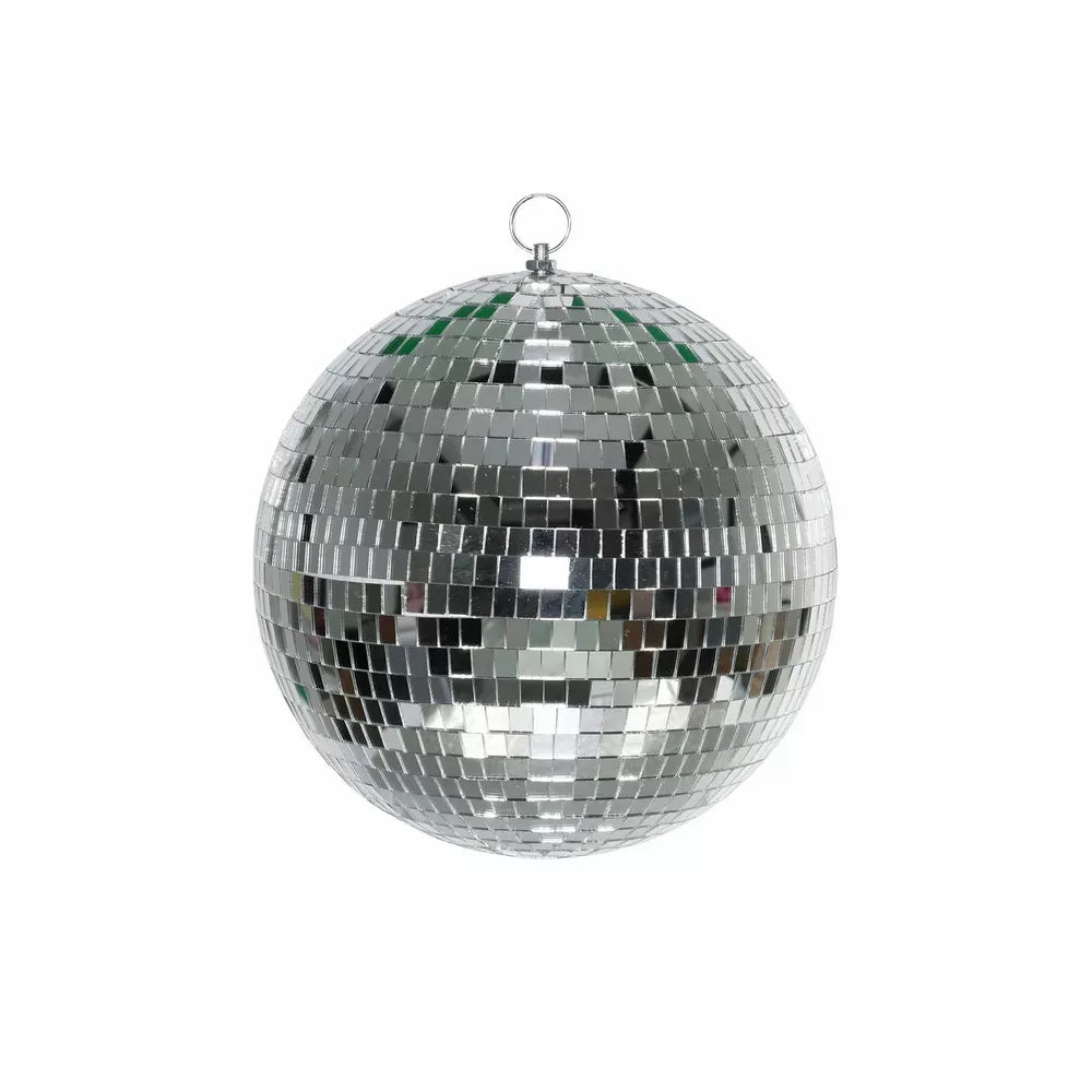 Disco Bauble Silver 25cm