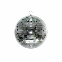 Disco Bauble Silver 25cm