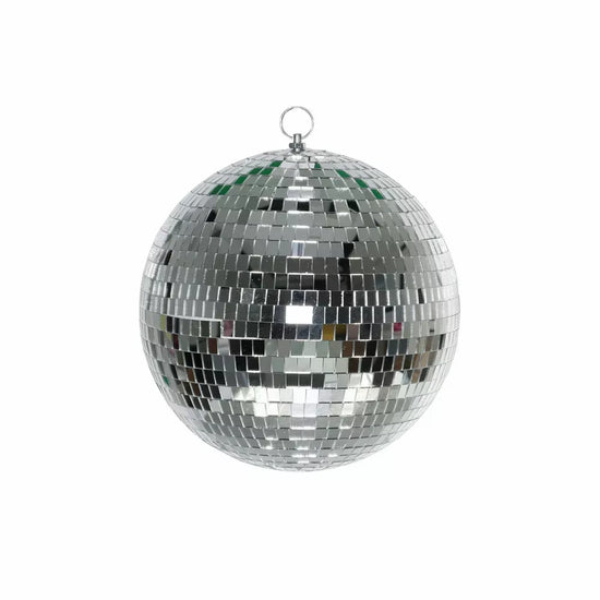 Disco Bauble Silver 25cm
