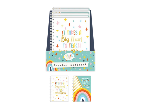 Teacher Notebook 240 Pages (Design May Vary)