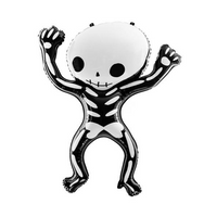 Halloween Dancing Skeleton 33" Foil Balloon