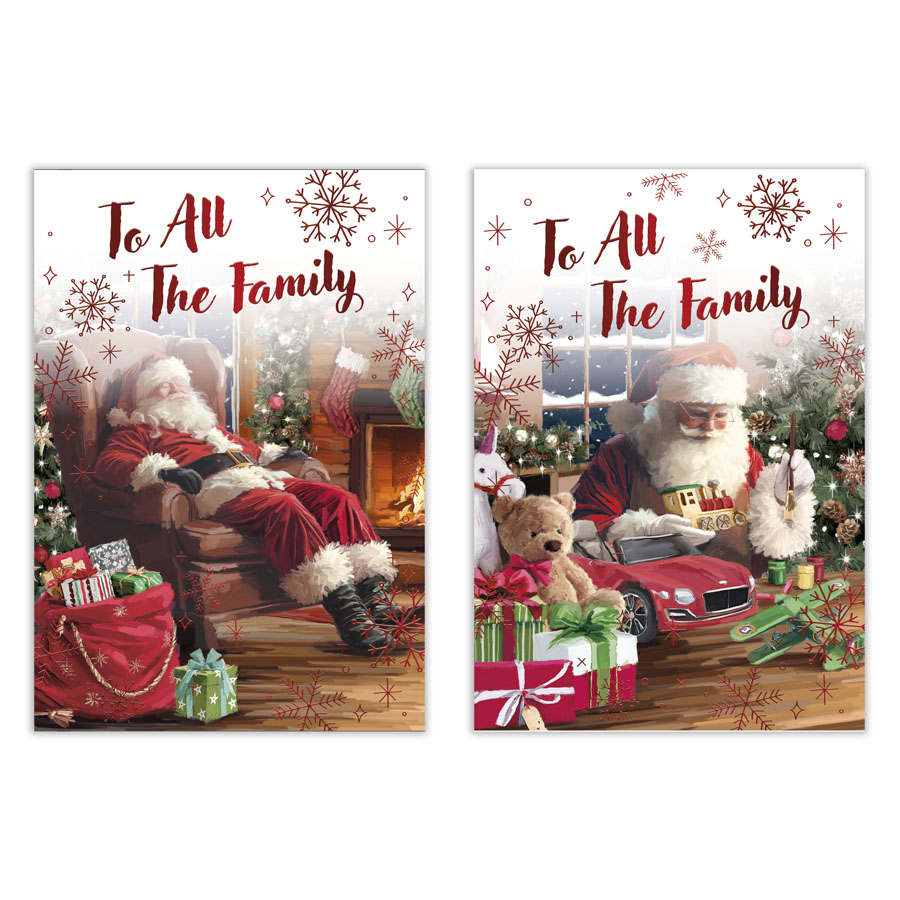 Poppyhill C50 Christmas All The Family 12pk