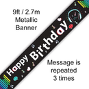 Oaktree Banner Birthday Music Media 9ft