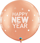 Qualatex New Year Sparkles 30" Latex Balloons 2pk