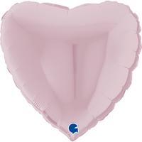 Grabo Foil Balloon Pastel Pink Heart 22"