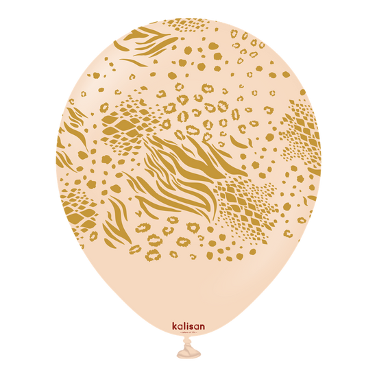Kalisan Mutant Blush/Gold 12" Latex Balloons 25pk