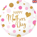 Oaktree Mother's Day Confetti Dots 18" Foil