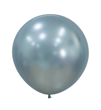 Sempertex Silk Arctic Blue 24" Latex Balloons 3pk