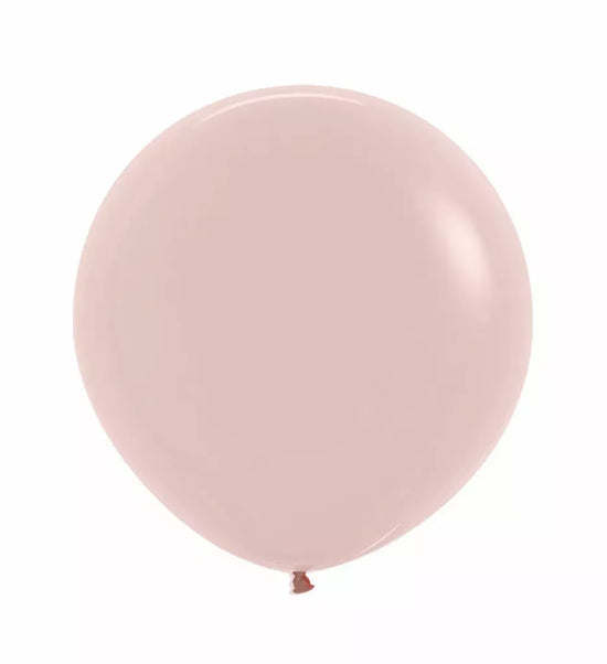 Sempertex Creamy Blush 24" Latex Balloons 3pk