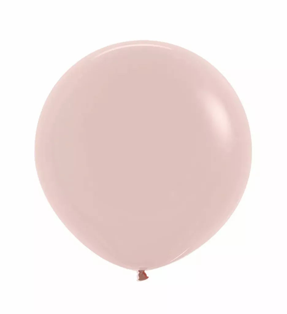 Sempertex Creamy Blush 24" Latex Balloons 3pk