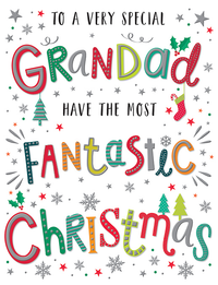 Regal 6 Pack C50 Cards Christmas Grandad