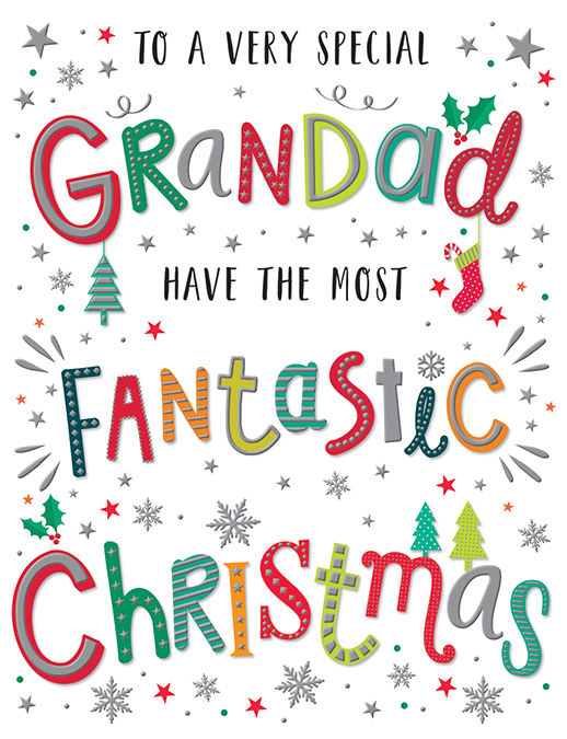 Regal 6 Pack C50 Cards Christmas Grandad