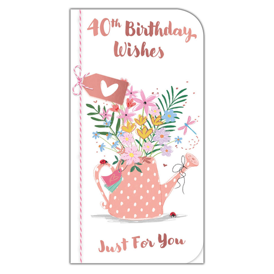 Prelude 6 Pack Cards C55 Birthday Age 40