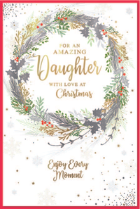 Simon Elvin 6 Pack Cards C75 Christmas Daughter