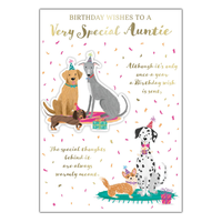 Prelude 6 Pack Cards C90 Birthday Auntie