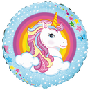 Flexmetal Foil Balloon Cute Unicorn 18