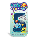 Prelude Platinum C55 Birthday Age 5 6pk