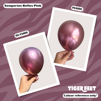 Sempertex Reflex Pink 5" Latex Balloons 50pk