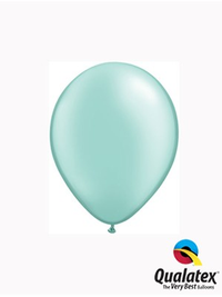 Qualatex Pearl Mint Green 5" Latex 100pk