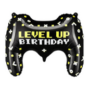 PartyDeco Level Up Gamepad 28" Foil Balloon