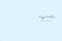 Regal 6 Pack Cards 8x6 Birthday Open
