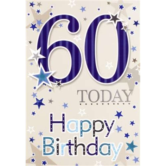 Simon Elvin C50 Birthday Age 60 6pk