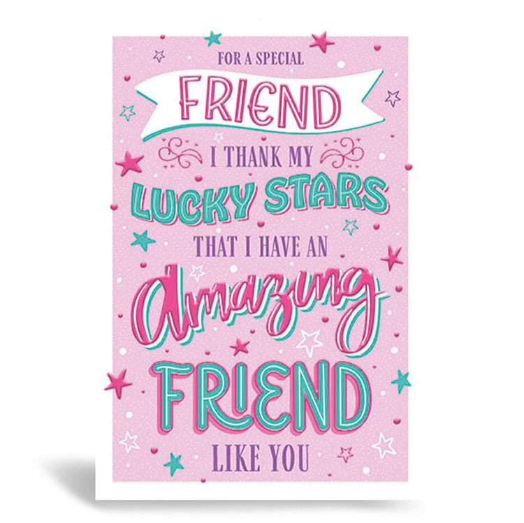 Prelude Pzazzle C50 Birthday Friend 6pk