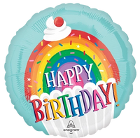 Anagram Rainbow Sprinkles 18" Foil Balloon