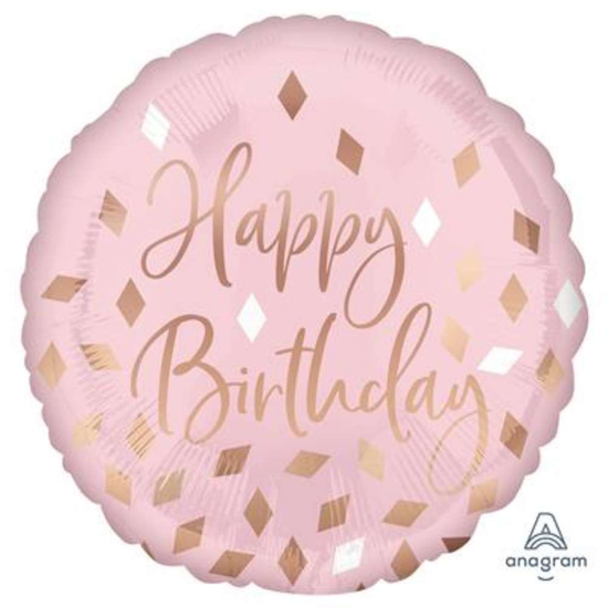 Blush Birthday 18" Foil Balloon