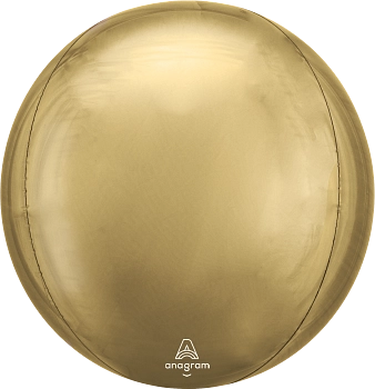 Anagram White Gold 21" Orbz Balloon 3pk