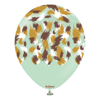 Kalisan Safari Macaron Green 12" Latex 25pk