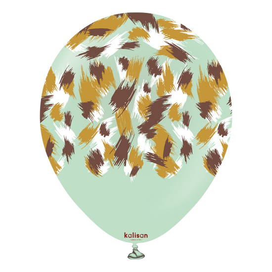 Kalisan Safari Macaron Green 12" Latex 25pk