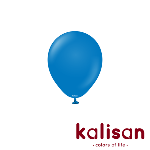 Kalisan Standard Blue 5" Latex Balloons 100pk