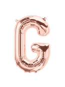 Northstar Foil Balloon Rose Gold 16" Letter G