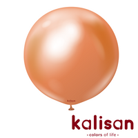 Kalisan Mirror Copper 36" Latex Balloons 2pk