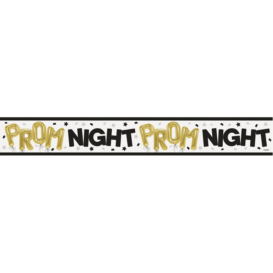 Unique Banner Prom Night 9ft