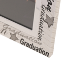 Widdop Photo Frame Graduation Silver & Black 6x4