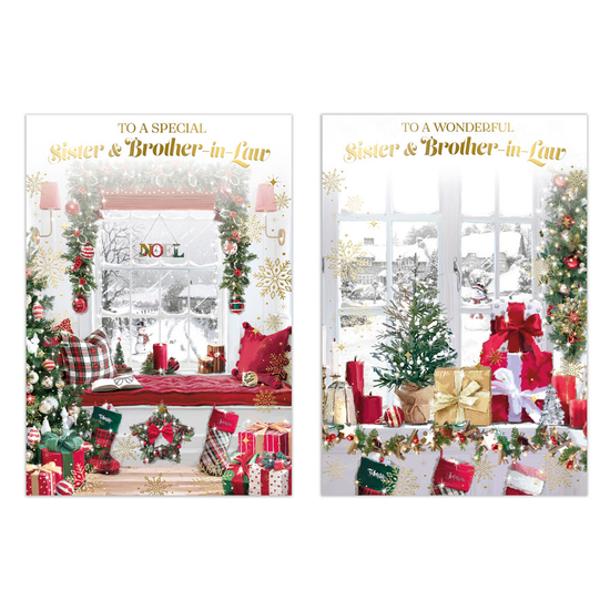 Poppyhill C50 Christmas Sister & BIL 12pk