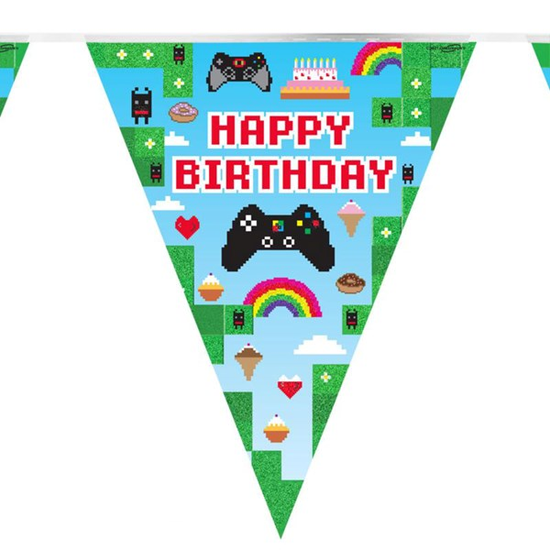 Blox Game Birthday Bunting 3.9M