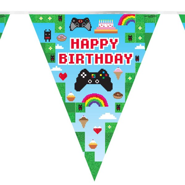 Blox Game Birthday Bunting 3.9M