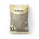 Kalisan 1000 pack latex balloons in retro white sand color, 5-inch size, ideal for decorating celebrations and events.