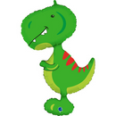 T-Rex Tyrannasaurus Dinosaur 38" Foil Balloon