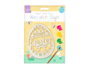 Gem Imports Paint Your Own Wooden Easter Sign