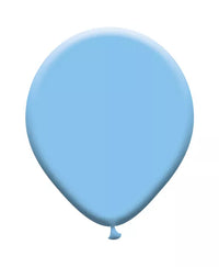 Light blue latex balloons, 10-inch size, part of Giftzone's 6-pack of decorator balloons for party decorations.
