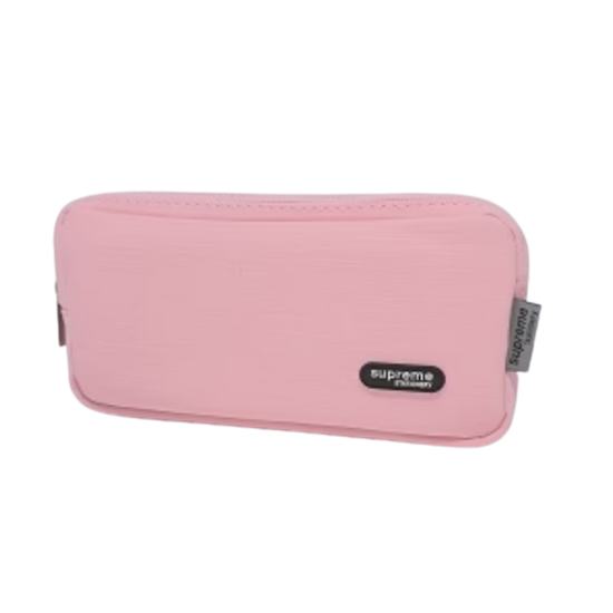 Reach Stationery Pencil Case Double Light Pink