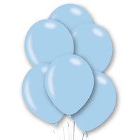 Anagram Pearl Powder Blue 11" Latex Balloons 6pk