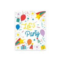 Eurowrap 20 Pack Party Invites Birthday